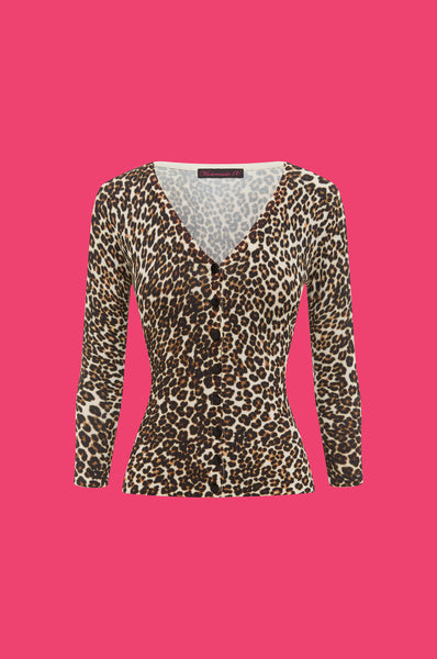 Les Félins Leopard Cardigan