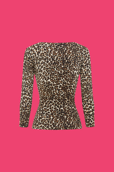 Les Félins Leopard Cardigan